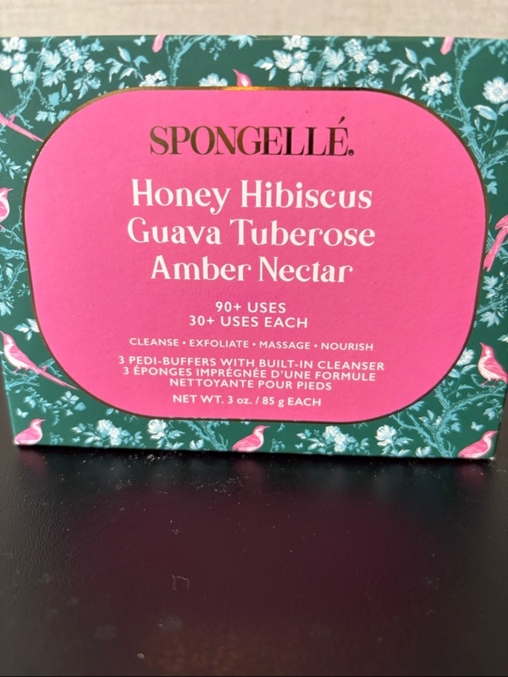 Spongelle All In One Foot Treatment- 3 Pedi Buffers